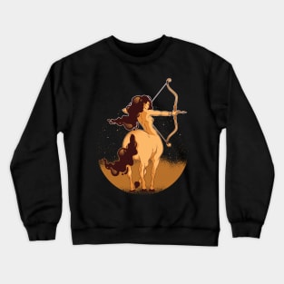 Sagittarius Woman Crewneck Sweatshirt